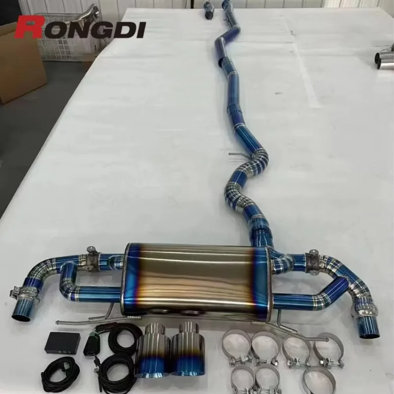 Modification Catback for 330I G20 B48 2.0T 2020-2023 Tailgate Valve Sports Exhaust System Muffler Valvetronic Exhaust Pipe