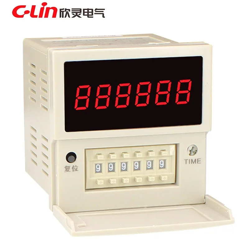 Xinling digital display counter JDM15B can be counted with encoder photoelectric proximity sensor instead of JDM9-5