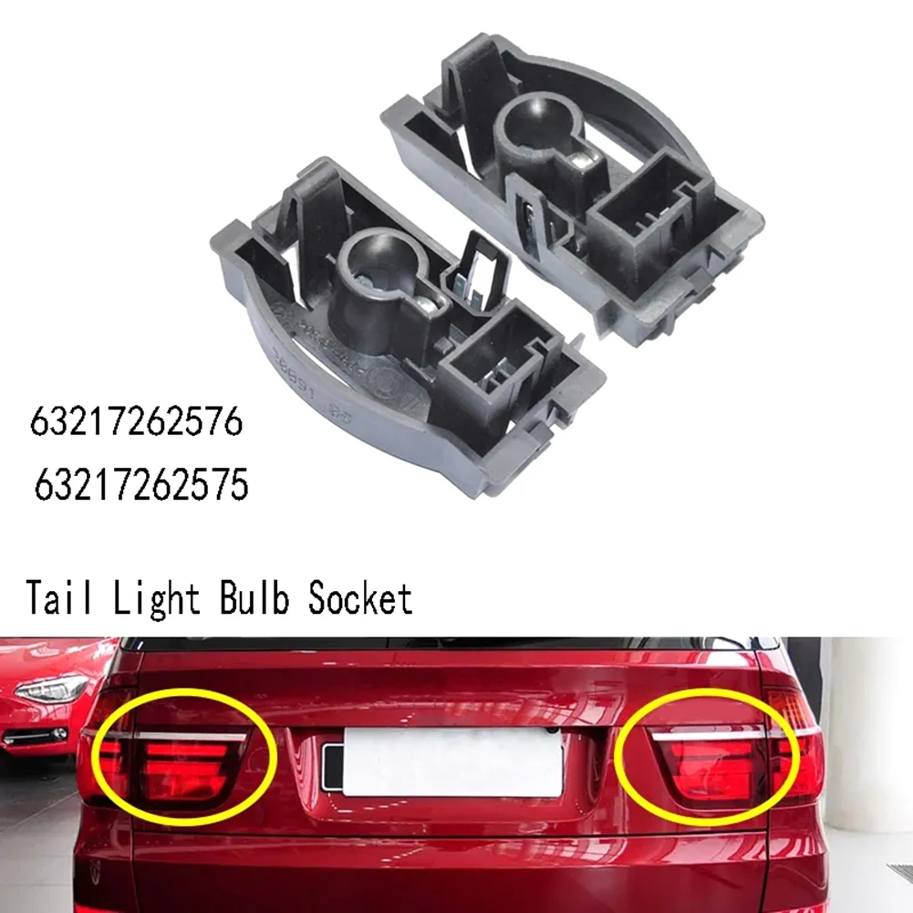

Tail Light Bulb Socket Side Rear Light Bulb Tray Holder For BMW X5 E70 X5 E70 LCI Automobile Right 63217262576