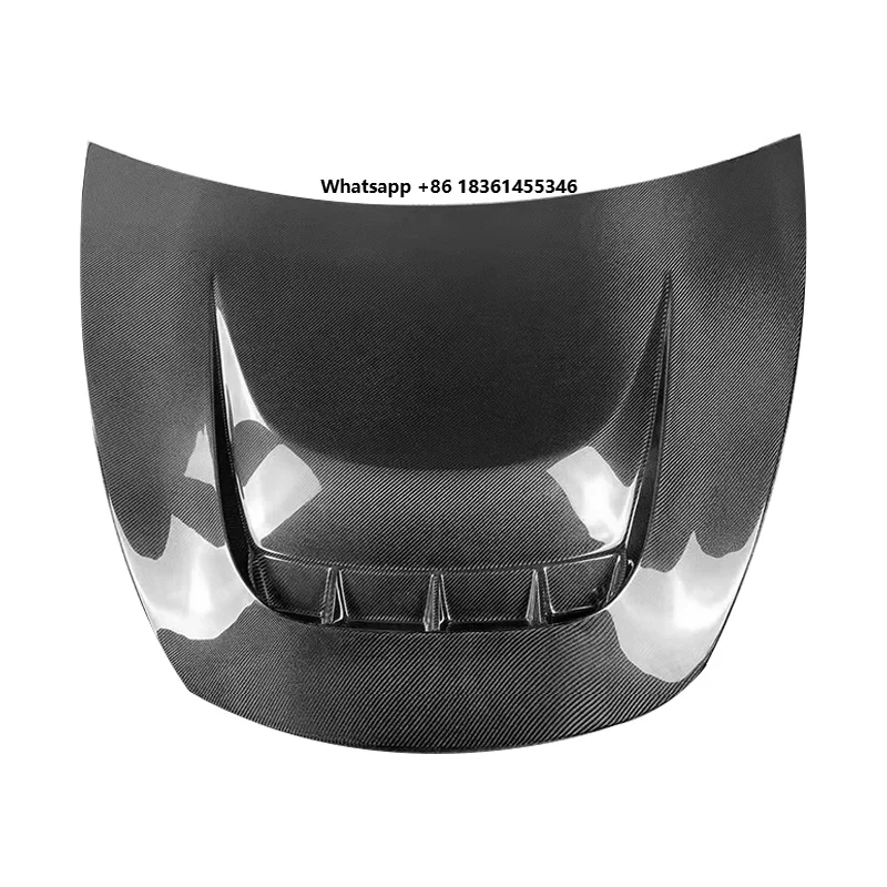 

Car Carbon Fiber Front Engine Hood Suitable for Model 3 2017-2023