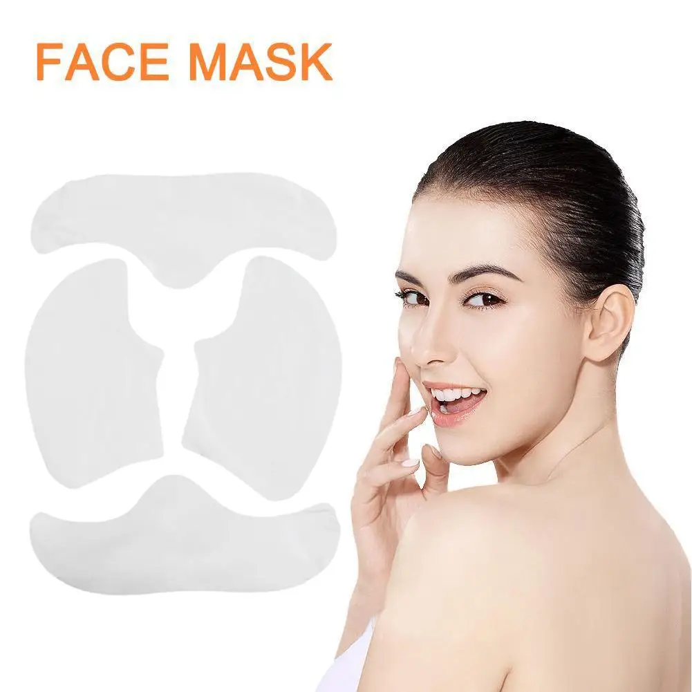 

Soluble Collagen Film Full Facial Mask Cloth Anti Aging Fine Face Care Firming Moisturizing Skin Gel Lines Filler Lifting R H6M3