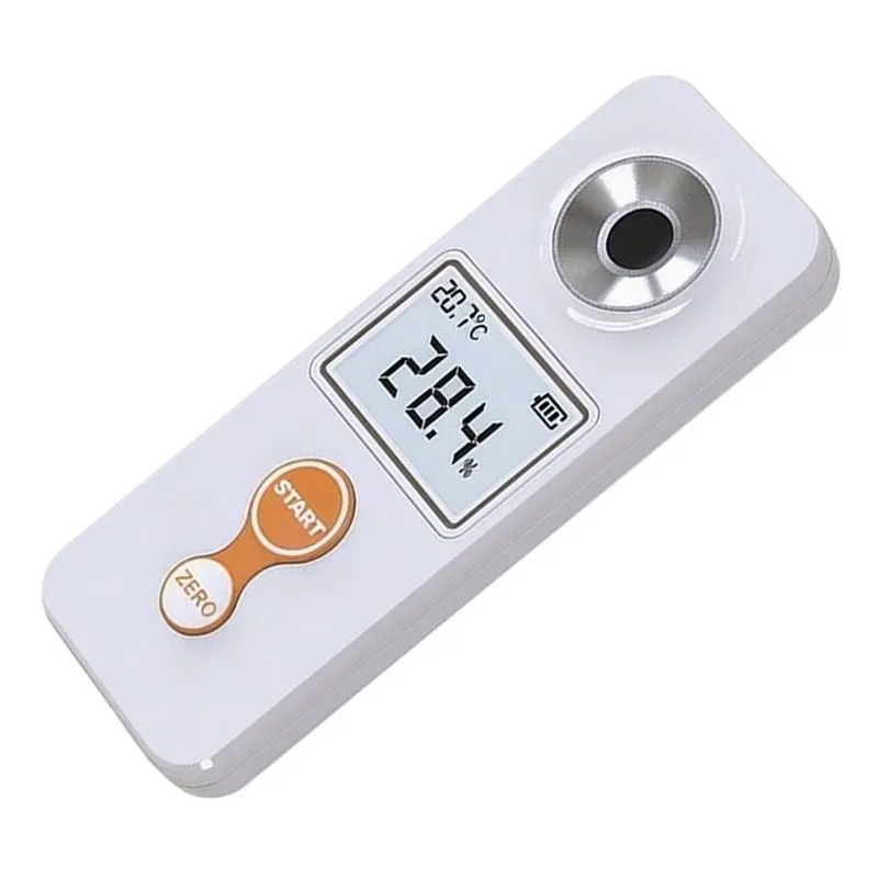 ABEZ Densimeter Tester 0-53% Handheld Prism Refraction Sugar Refractometer Saccharimeter Resolution