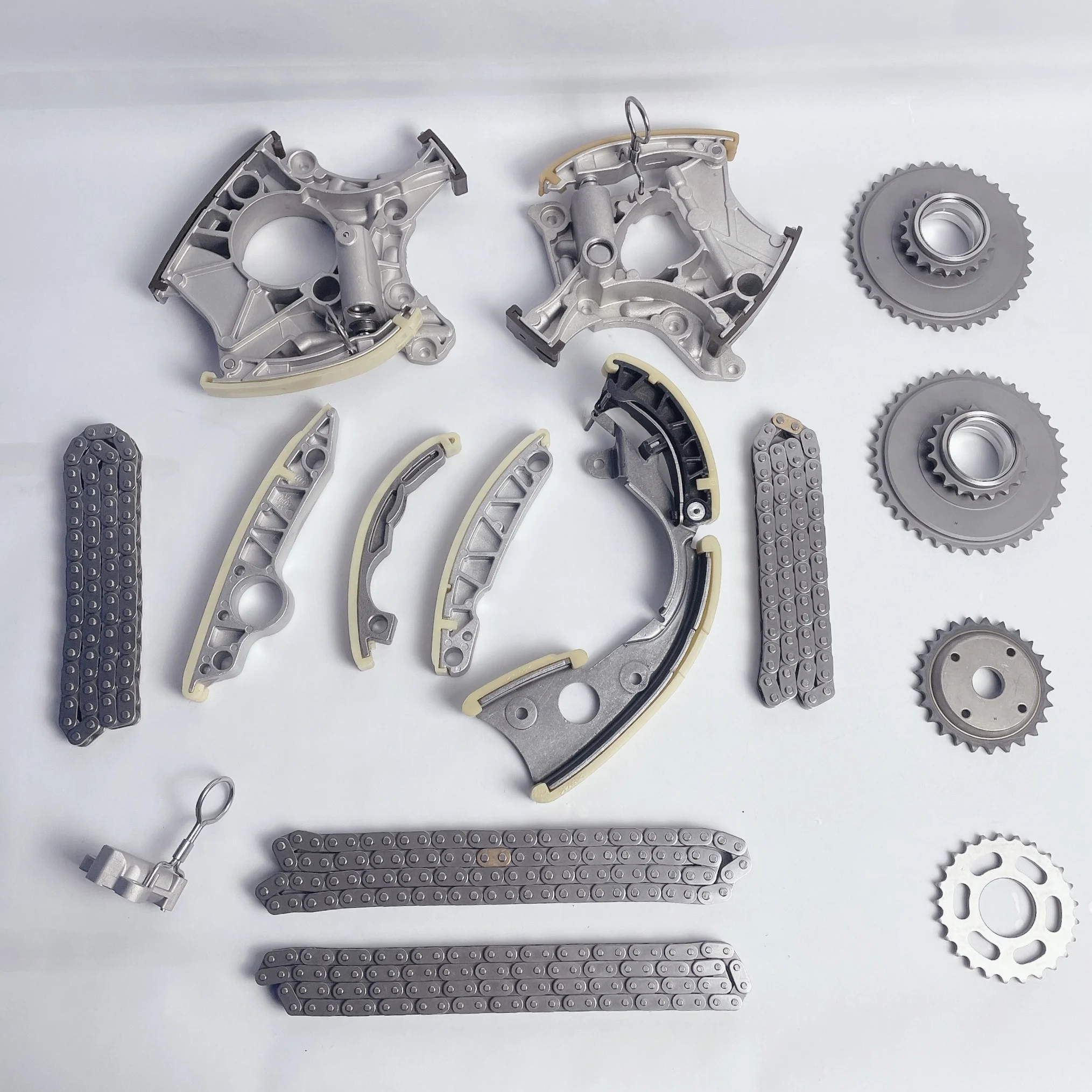 

Kusima BULK Price Timing Chain Kit for C6 2.4/3.2 15 Piece Set 06E109229 F 06E109465 079 109229L Timing Tensioner