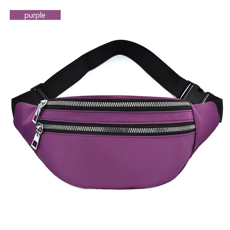 Sports Waist Bag Waterproof  Fanny Pack Mobile Phone Bag Korean Style Fashion Waist Bag Large Capacity Waist Bag Women