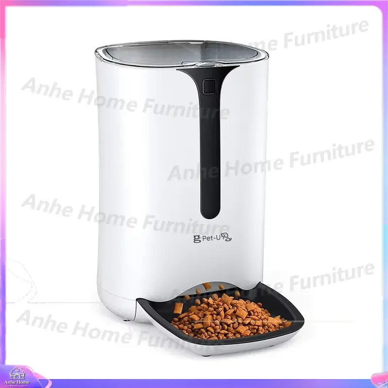 Automatic Pet Feeder Smart Dog Cat Food Dispenser Timer Programmable Portion Control Voice Recorder Battery Operated Feeder