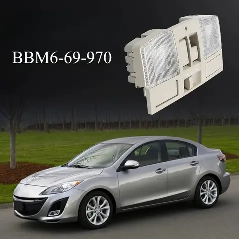 Takkonsolläslampa BBM6-69-970 För Mazda 3 2010-2013 Soltak Grå Interiör Doom Takkarta Taklampa Strömbrytare Knapp 10 best sales takkonsol - №4