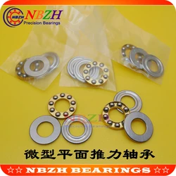 Free Shipping NBZH bearing Axial Ball Thrust Bearings F8-16M 8*16*5 Mm Plane Thrust Ball Bearing F8-16 M 8X16X5