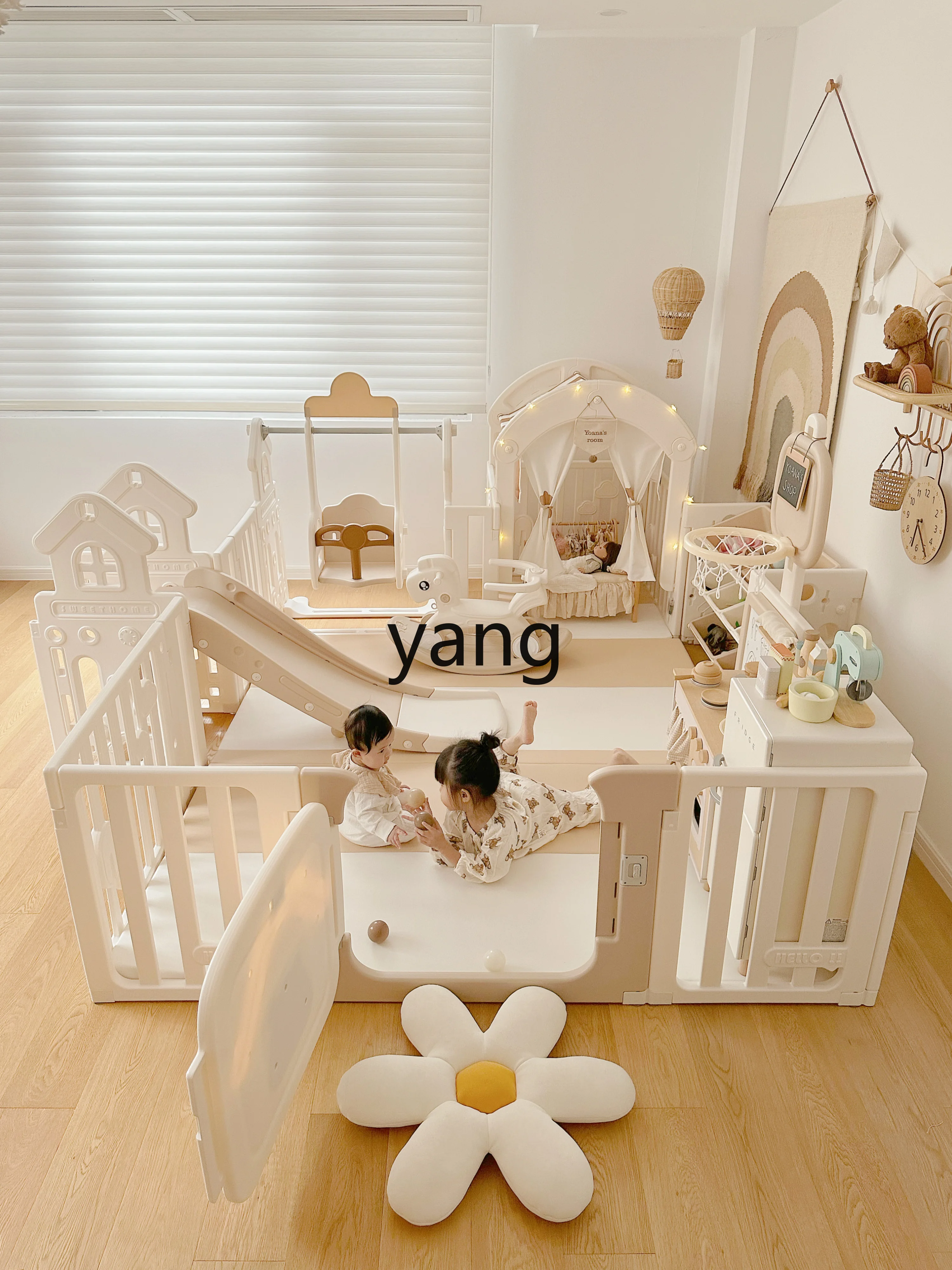 Cx Kinderspiel Zaun Boden Baby Zaun Wohnzimmer nach Hause Krabbel matte Baby Indoor