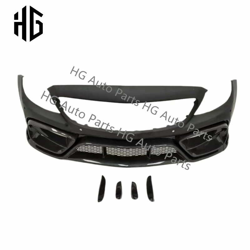 IMP Style Bodykit For Mercedes Benz C-class W205 C63 C63S C180 C200 C300 Coupe Front Rear Bumper Spoiler Body Kit