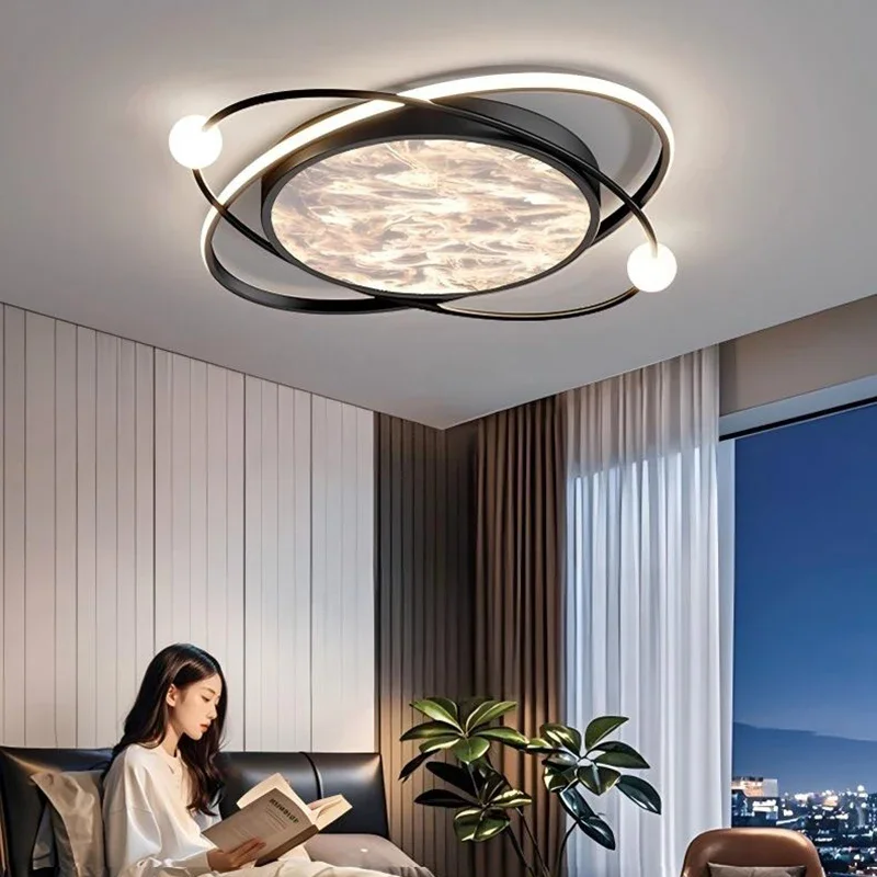 Nordic Bedroom Ceiling Light LED Cloud Planet Creative Light Ceiling Light Living Room Dining Room Light Indoor Lighting Fixture