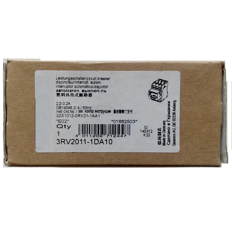 

НОВЫЙ оригинальный спот 3RV2011-1DA10