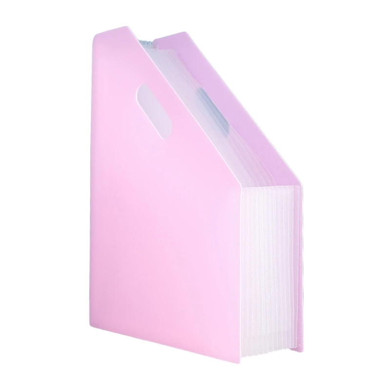 แนวตั้ง Accordian File Organizers ขยายแฟ้มโฟลเดอร์ Letter ขนาดเอกสารใบเสร็จรับเงินโฟลเดอร์สำหรับ Office Classroom Home
