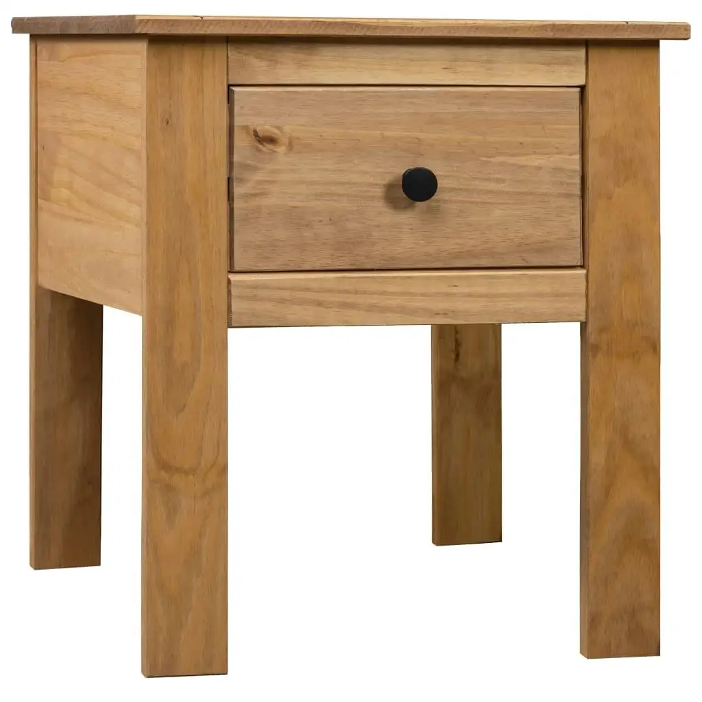 Panama Pine Bedside Cabinet 46x40x57 cm - Stylish Nightstand for Bedroom Storage