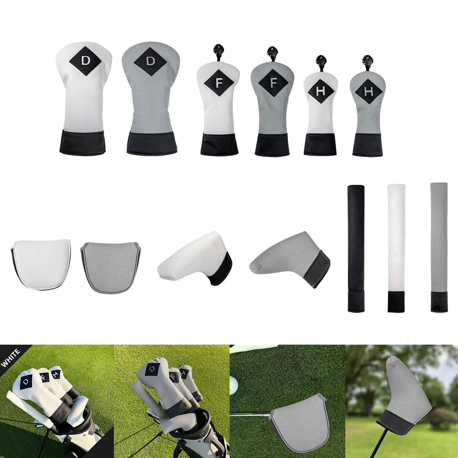 

Головной убор для гольфа Club Fairway Деревянный головной убор Driver Fairway Fit Аксессуары для гольф-клуба, для женщин