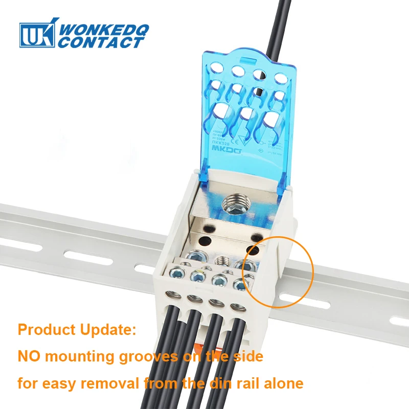 UKK-Verteilerkasten, eins in, mehrere Ausgänge, Strom, elektrischer Anschluss, Anschluss, DIN-Schienen-Klemmenblock, UKK80A/125A/160A/250A/400A