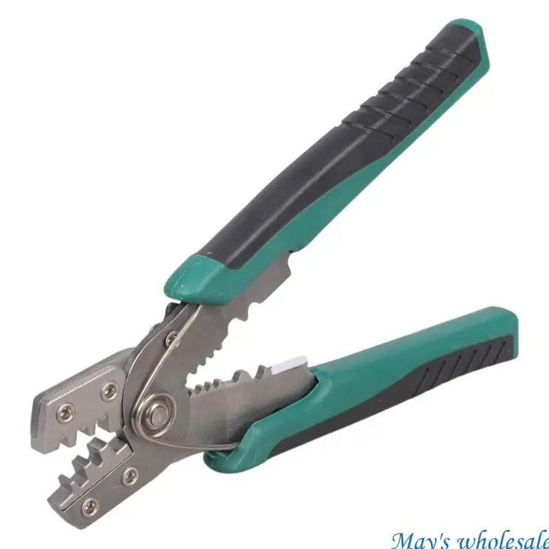 Wire Stripper & Electrical Connectors U/O Shaped Terminals Cable Cutter Crimping Pliers for 0.5-4MM Lugs Cable 448A