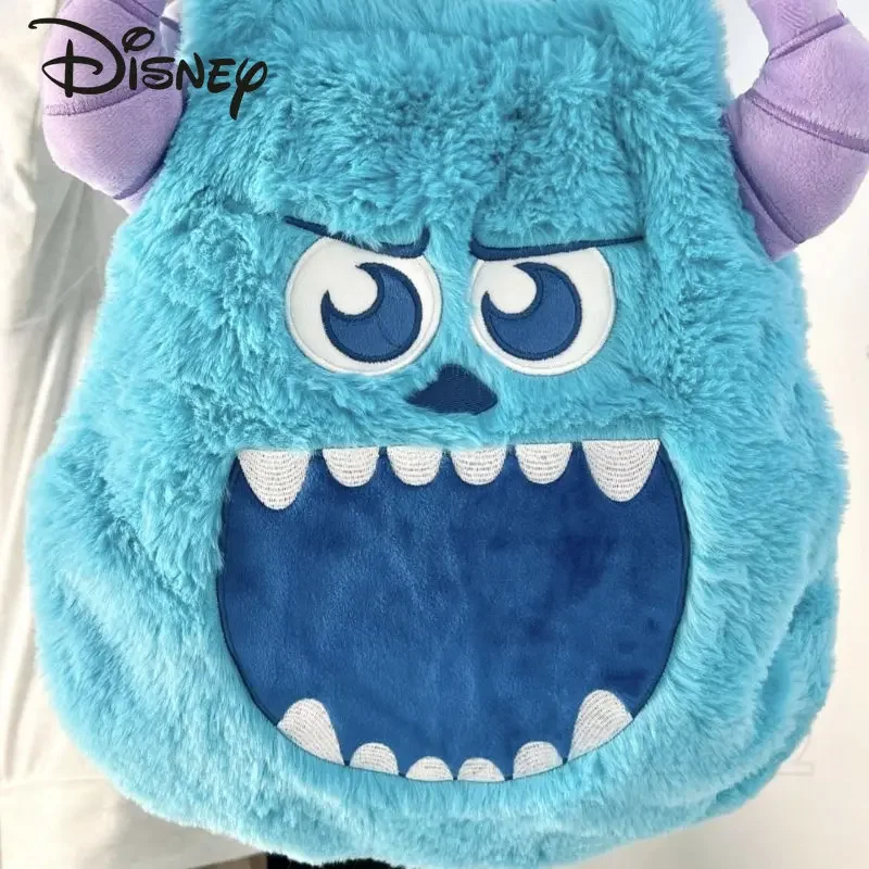 Disney Monsters University New Women's Plush Handbag Cartoon Women's Shoulder Bag Large Capacity High Quality Cute Women's Bag