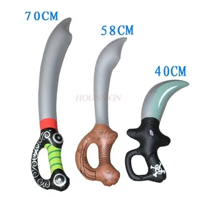 New Inflatable Children's Toys Inflatable Sword Inflatable Weapon Pirate Knife Activity Prop