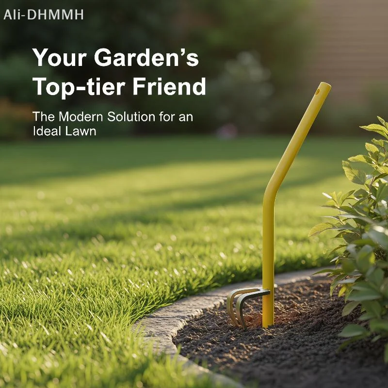 ZLinKJ Portable Ergonomic Garden Hand Loop Weeder Non-slip Handle Weed Puller Tool for Lawn Yard Gardening Enthusiasts Use
