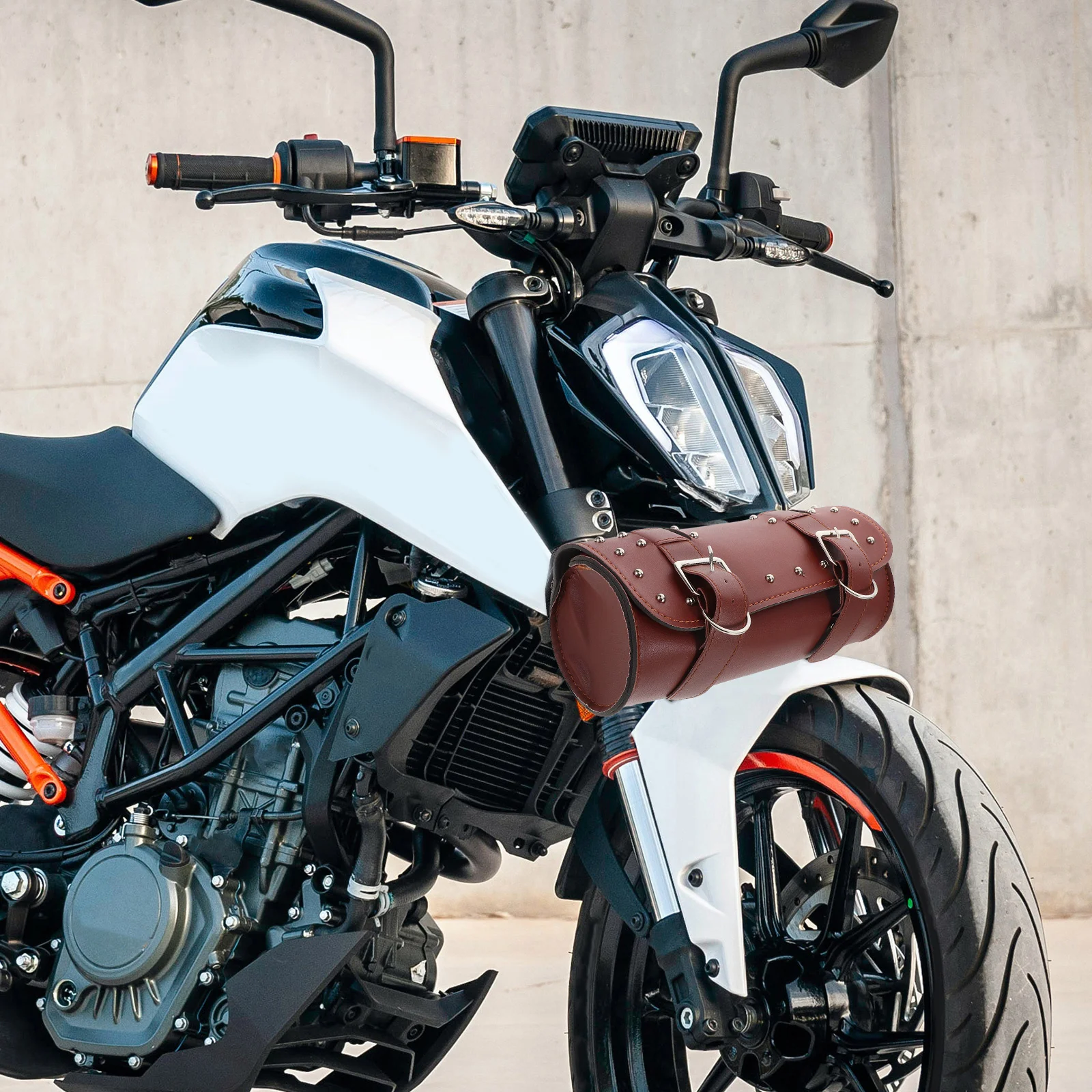 

Motorcycle Side Bag Large Capacity Waterproof Universal Fit For Electric Bikes Motorcycles Rear Rack Storage Saddlebag