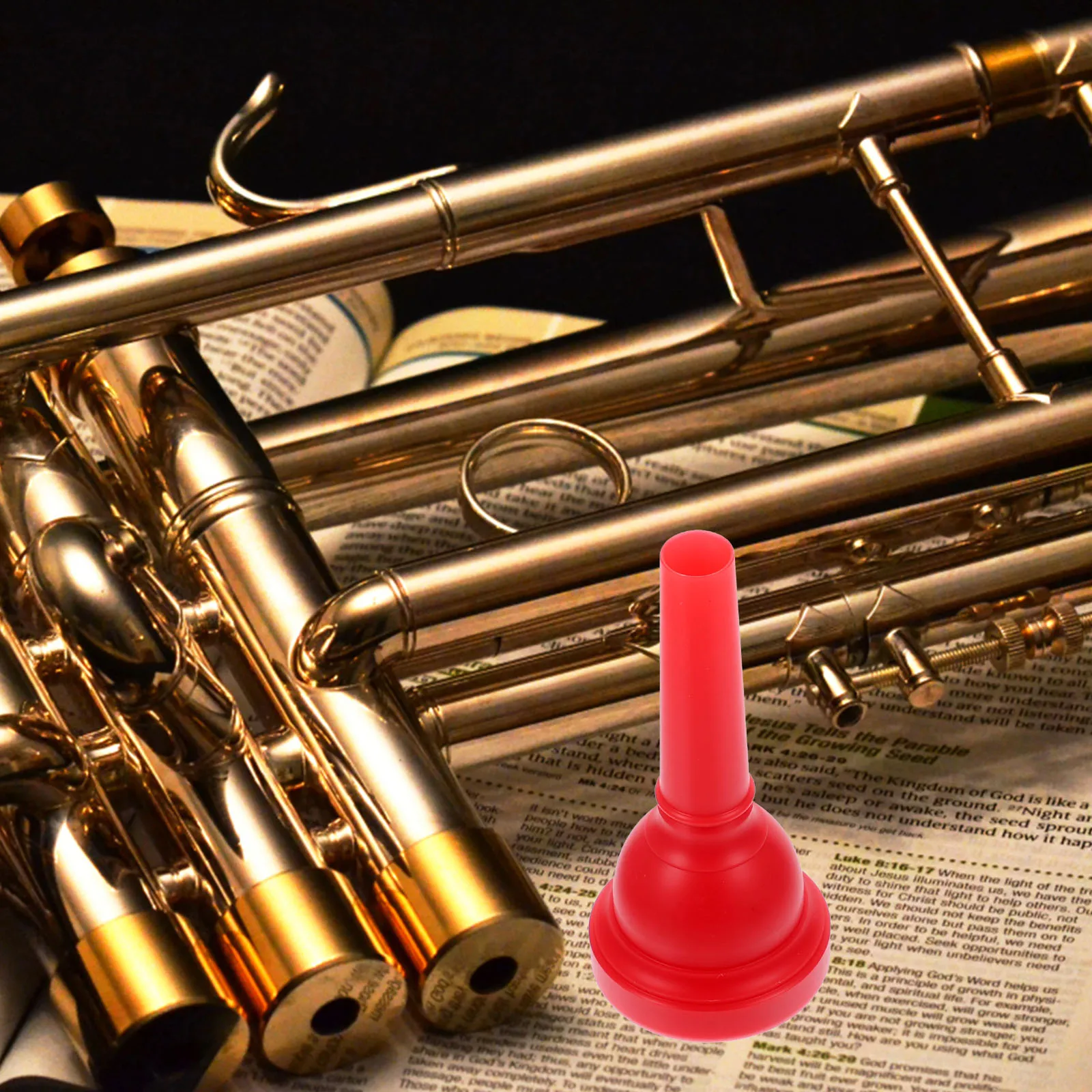 

s Trombone Mouthpiece Replacement Plastic ABS Lightweight Easy Install Alto Tenor Tuba Accessories Parts