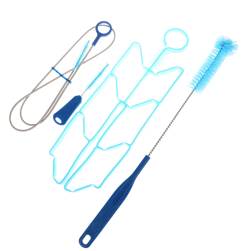 1 Set 4In1 Water Bag Brush Cleaner Hydration Bladder Tube Brush Water Bag Cleaning Kit Brush Cleaning Tool For Water Bladders