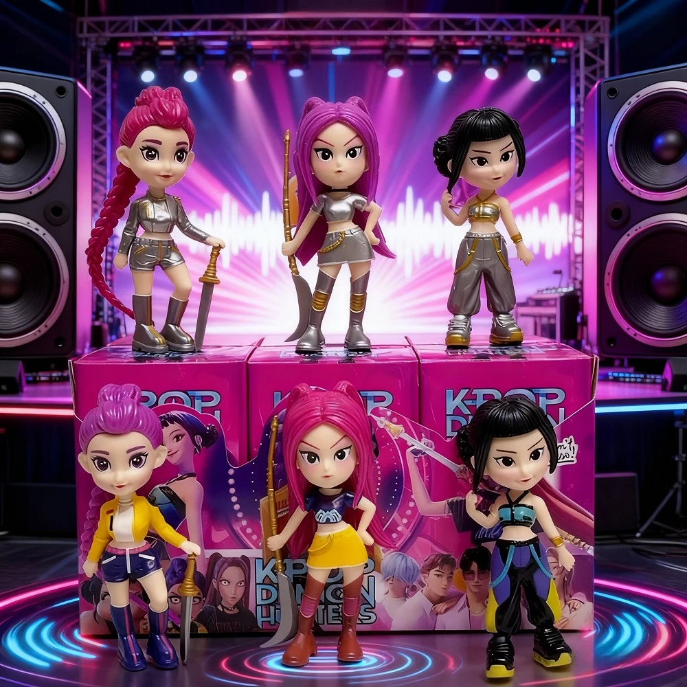 2026年ホットアニメドールビニール玩具ルミ・ミラ・ゾイキャラクタービニールマスクブラインドボックスオーナメント玩具クリスマスプレゼント