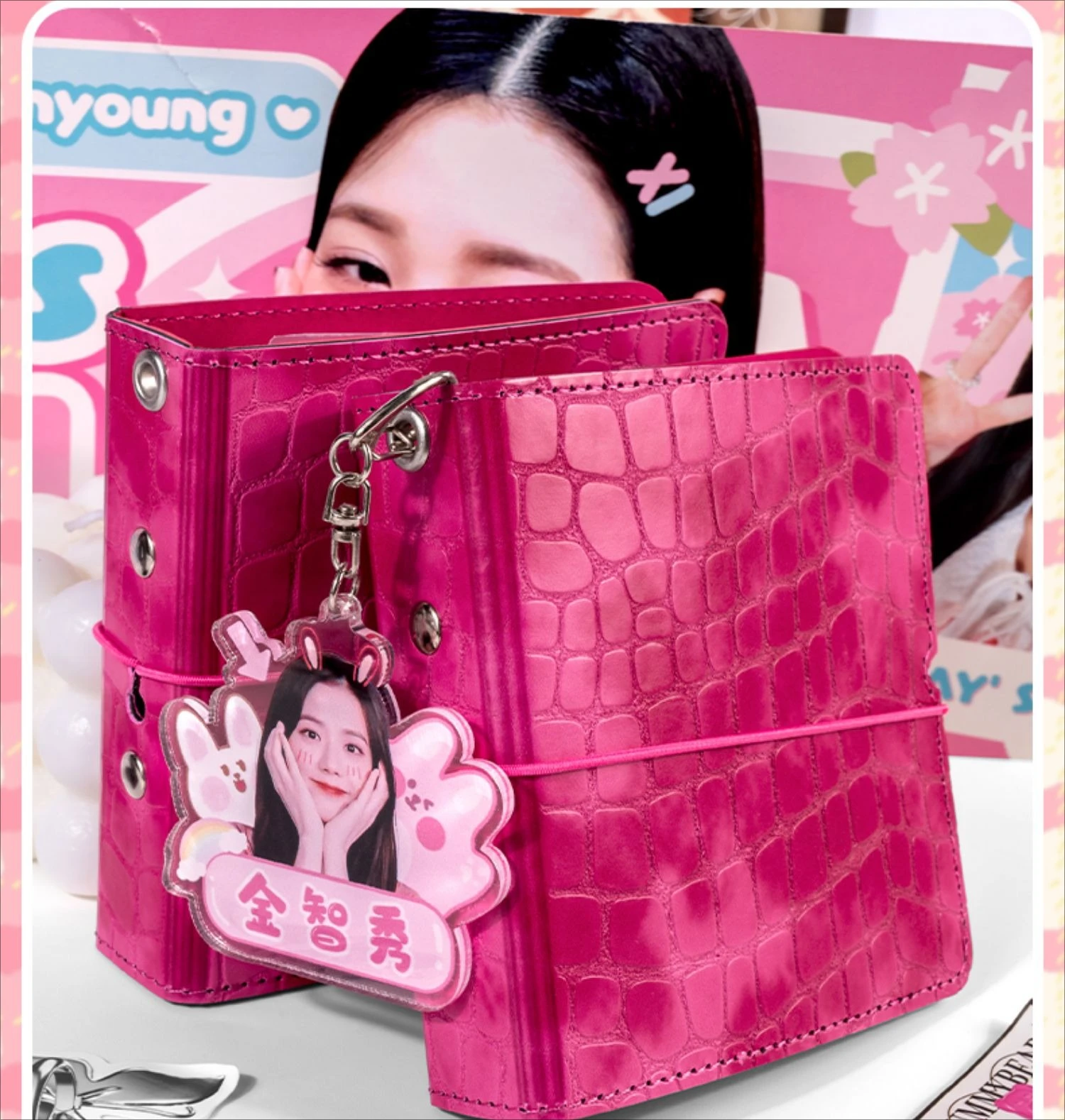 

Mini Single Pocket Card Holder, Matte High-Clarity Page for 3" IDOL Photos, Display Album for K-Pop Polaroid & Collection