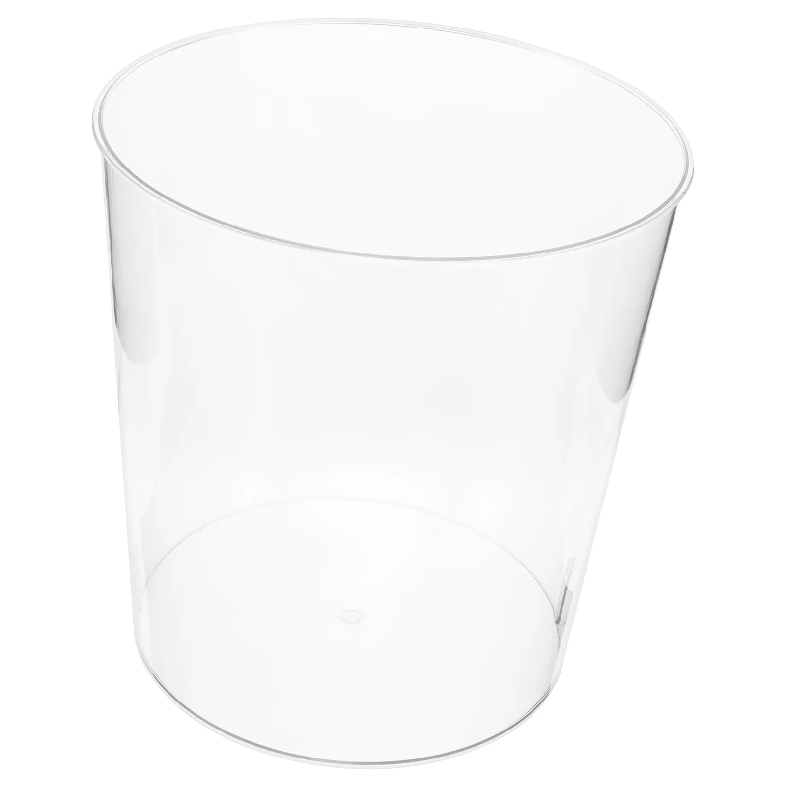 Su Şişeleri Basit Masaüstü Balık Şeklinde Gümüş Şeffaf Küçük Şeffaf Plastik Ofis Süngeri Temizleyici