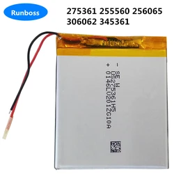 3.7V 1200mAh Rechargeable 275361 255560 256065 306062 306060 345361 Battery for E-book Reader Kobo Glo Electric Book N613 DR-KB2