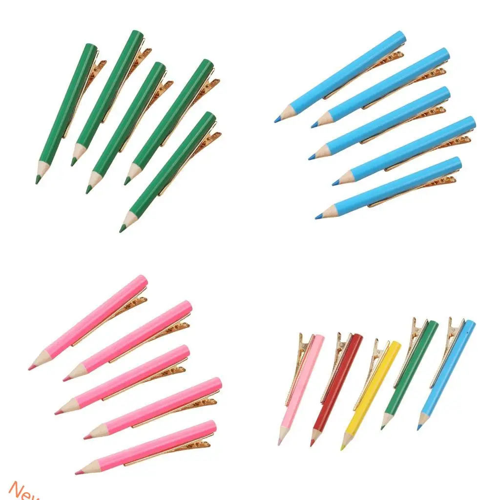 

Fashionable Pencil Hairpin Hair Clip Elegant Simple Barrette Bunches Headwear Sweet Large Size LXAD