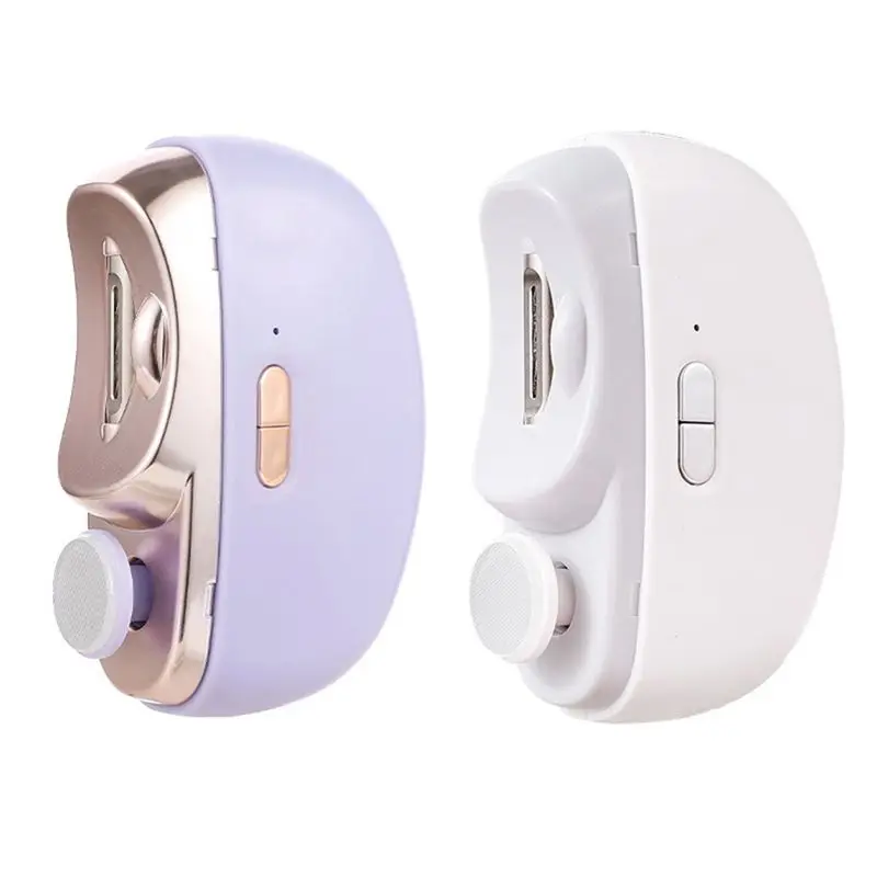 AB68 Electric Nail Clippers Portable Multifunctional Anti-Splash Nail Clippers Automatic Anti-Pinch Nail Clippers