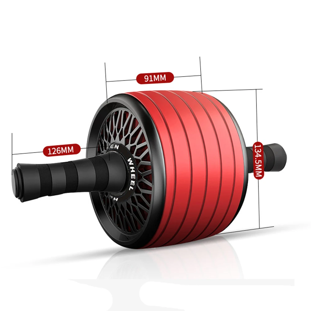 

Wheel Durable Lightweight Abs Core Workout Equipment Non Slip Handles Muscle Builder Home Gym