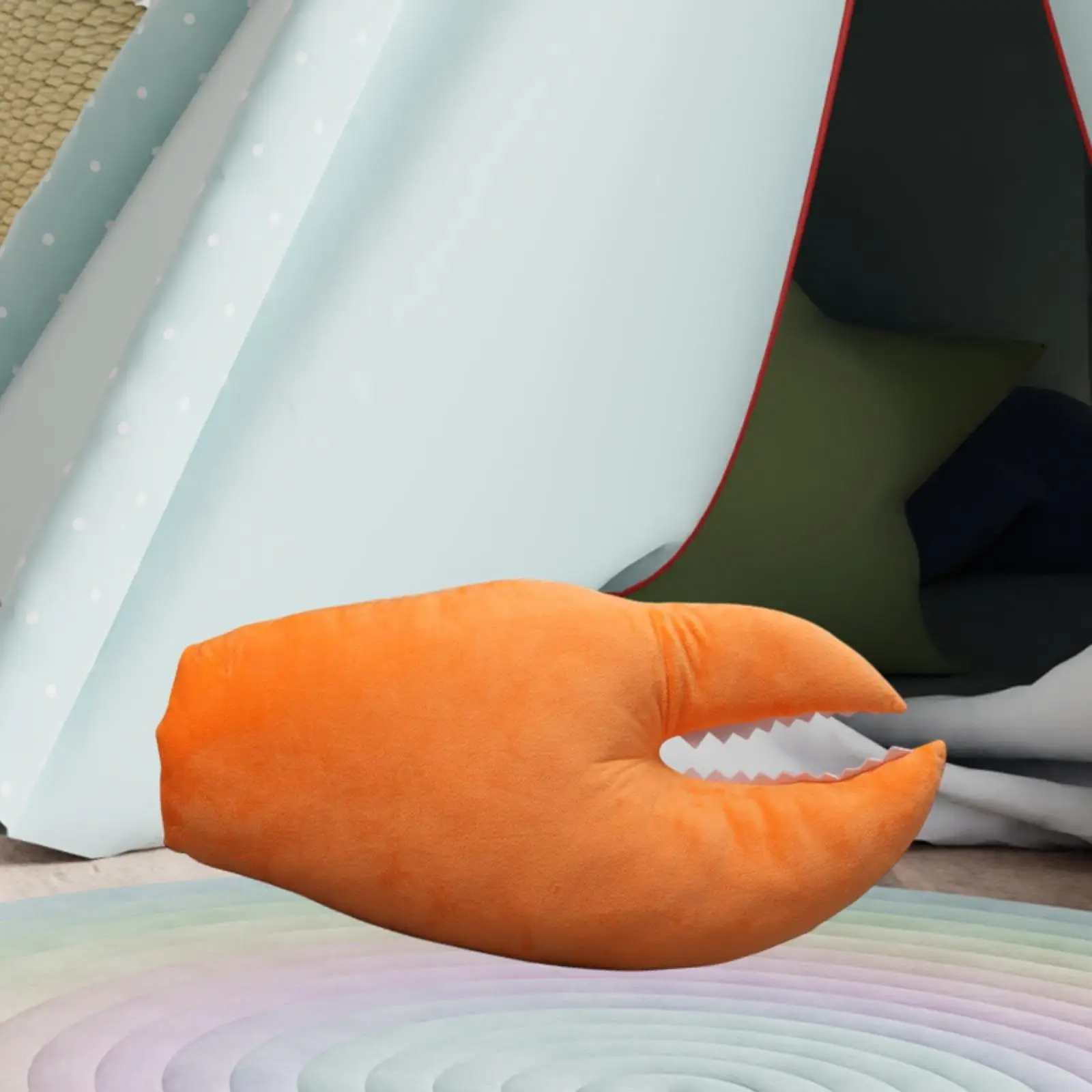 Oreiller en peluche avec poche, coussin Super doux, jouet en peluche confortable pour canapé, décoration de la maison, oreiller de voyage et d'amour pour enfants