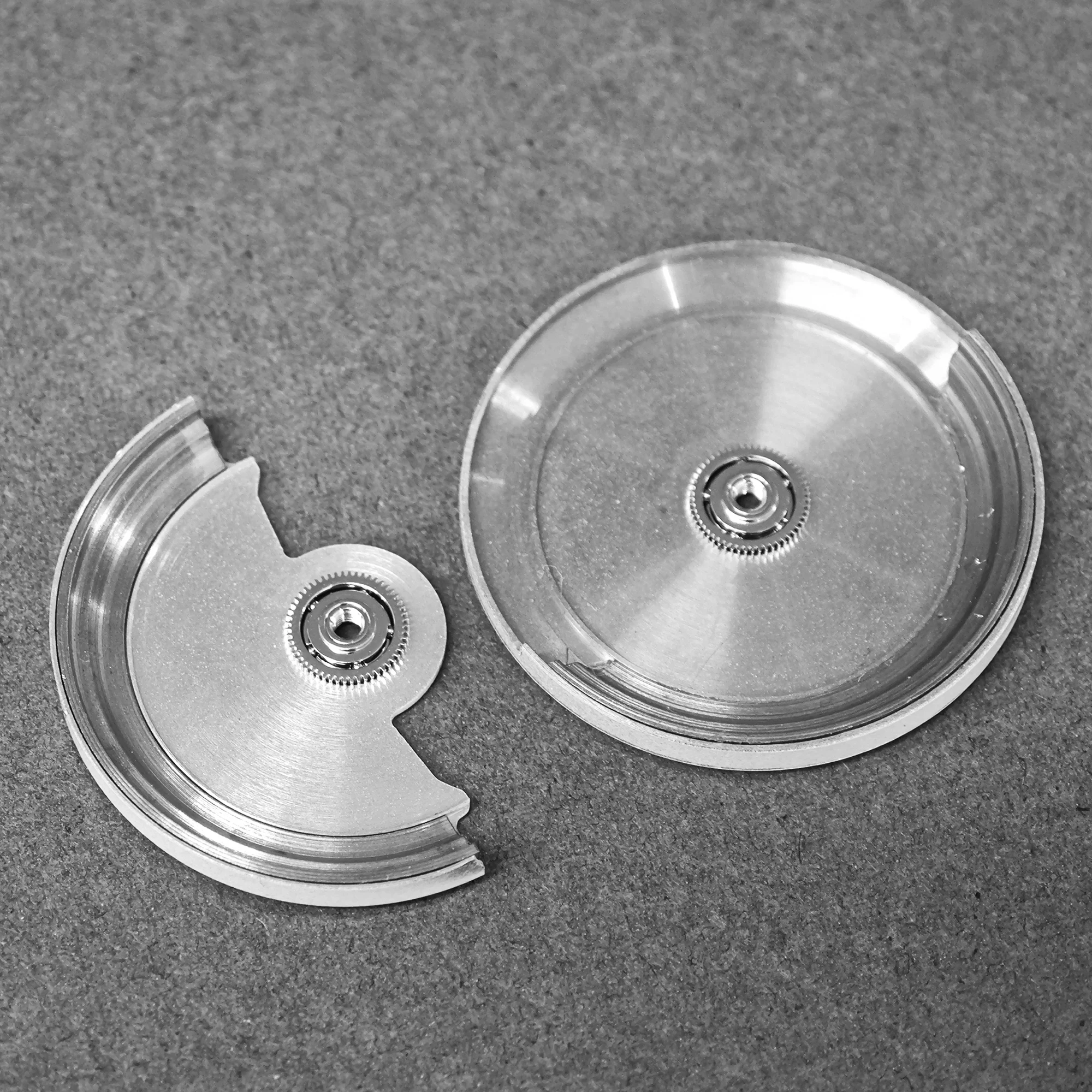 New NH35 rotor white porcelain ground blank rotor high-quality watch accessories suitable for NH series movements