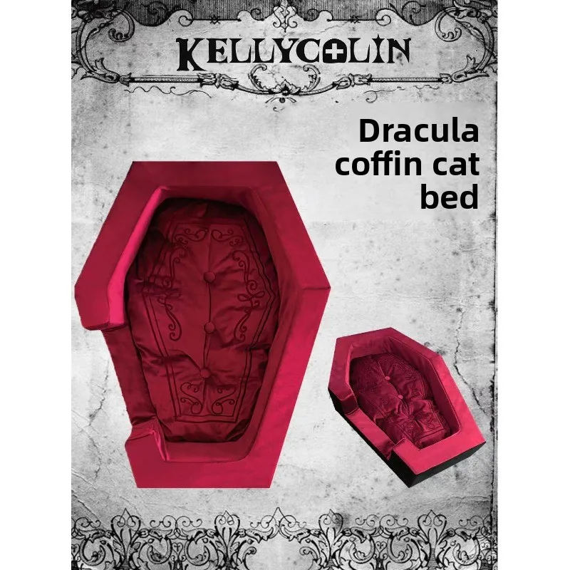 Gothic pet bed high value niche cat nest can be dismantled and washed, universal in all seasons