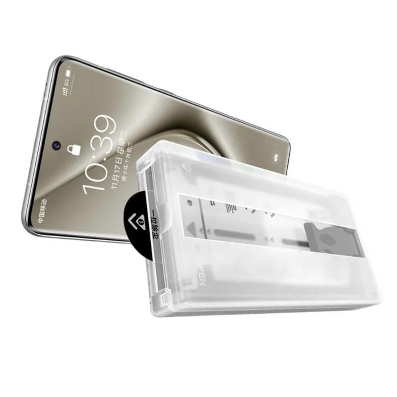 2Pcs Dust removal ceramic film Screen Protector For Samsung S24 S23 S22 S21 S20 Ultra Galaxy Note 20Ultra Film-Installation tool