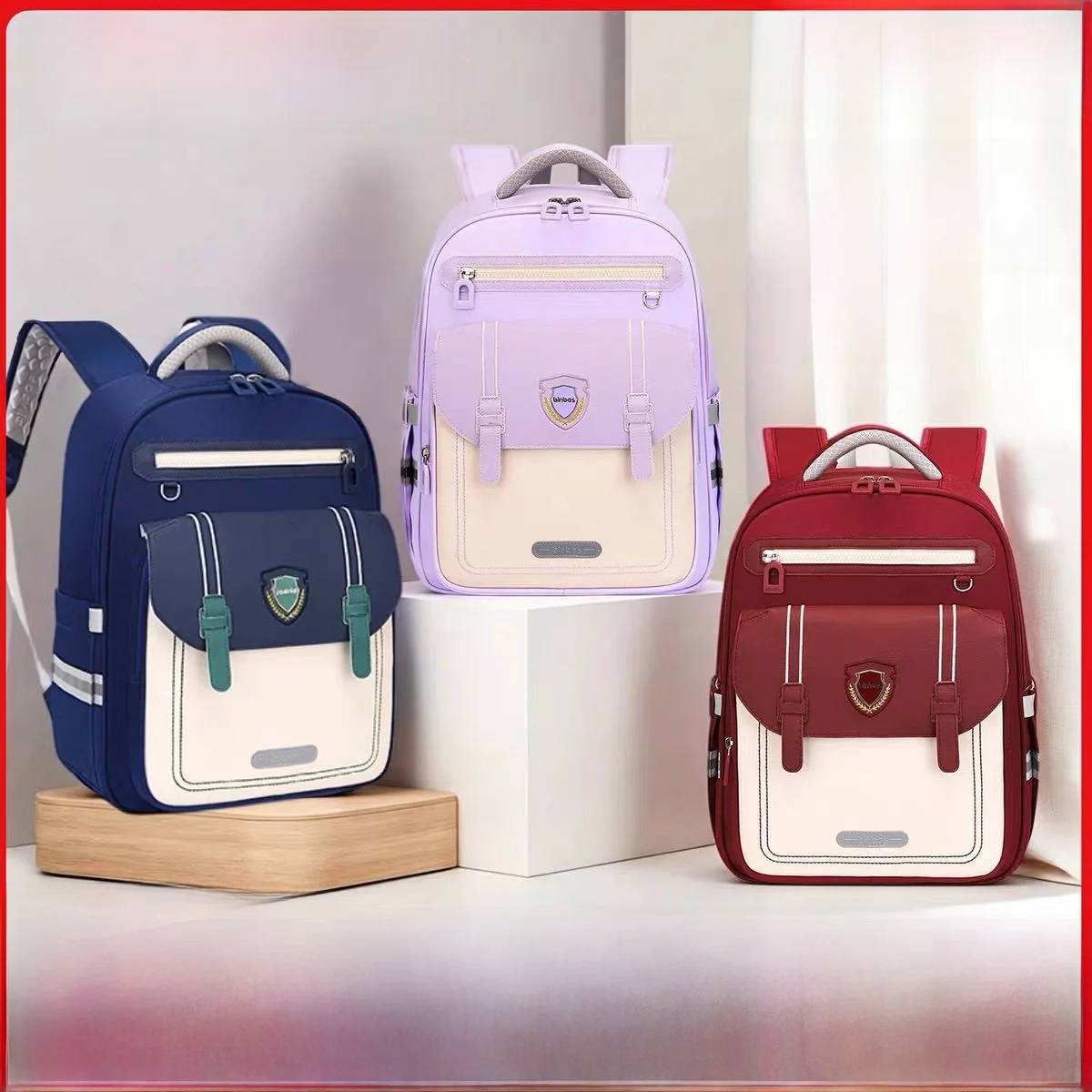 zaino-per-bambini-sunshine-8-point-grande-capacita-protezione-della-colonna-vertebrale-leggero-impermeabile-unisex-per-scuola-elementare