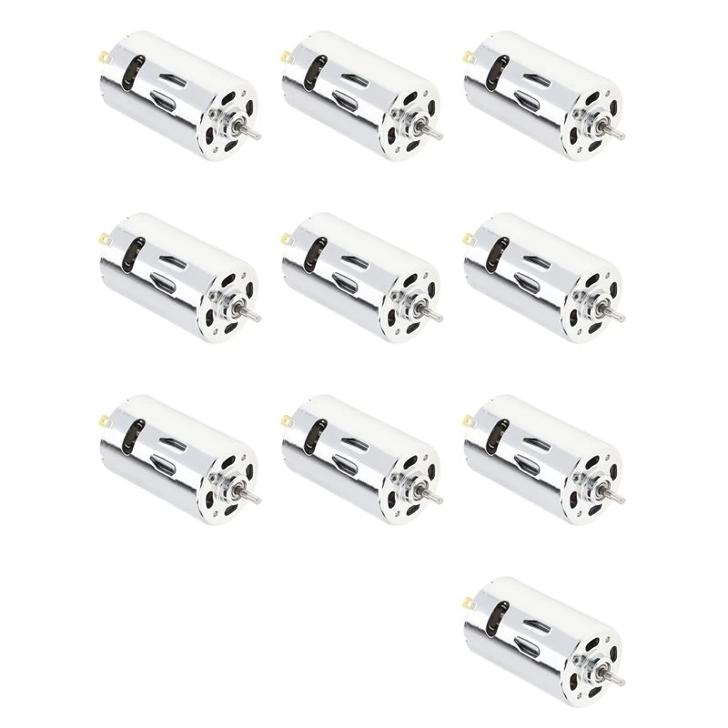 ABXD 10X RS555 High Torque Micro-Motor 12-24V For DIY Electric Tools, Drills, And Mills