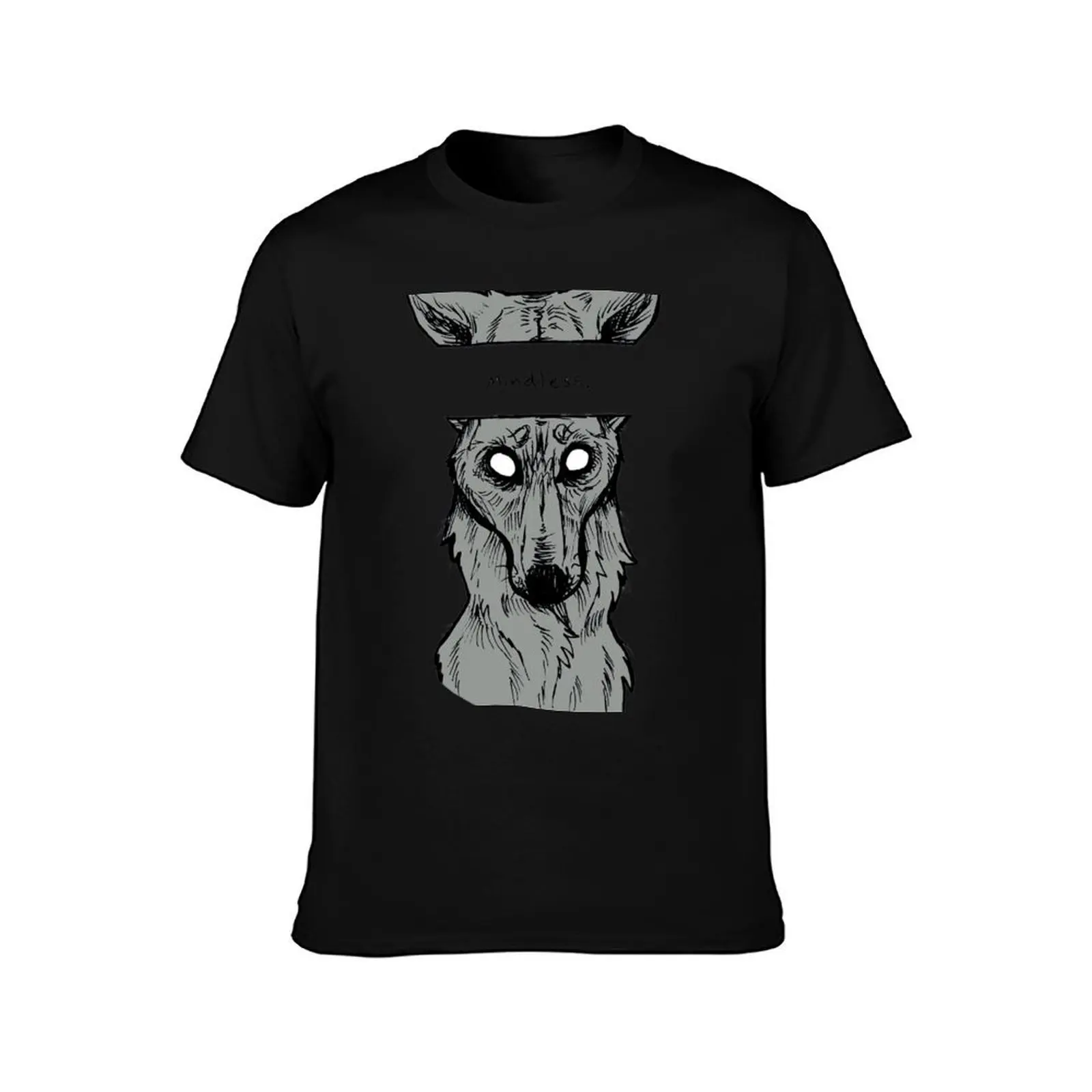 Mindless Inktober 2019 – by purkissaART T-Shirt, Summer Casual Cotton Tee, Oversized Streetwear Tops, Vintage Graphic Print