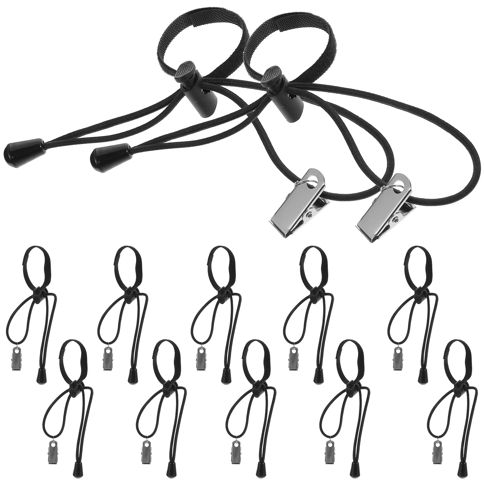 

12Pcs Backdrop Clip Holder Kit for Photo Video Shoots Smooth Background Fixing Tool Adjustable Strong Grip Clamp