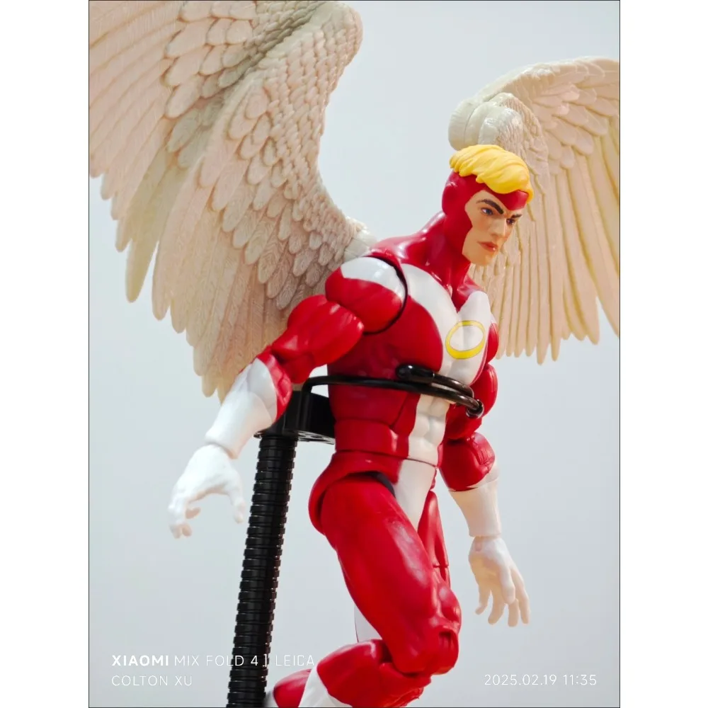 

Hasbro Marvel Legends X-Men Series ANGEL Deluxe Red Angel 6-дюймовая аниме-фигурка Модель игрушки Коллекция кукол Подарки на складе