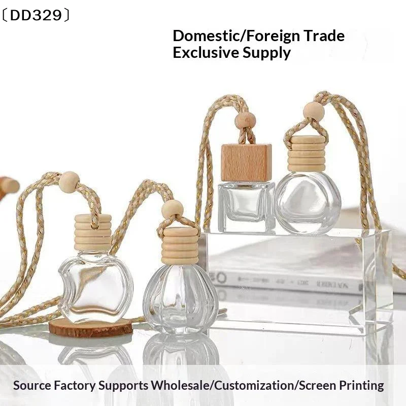 Car Diffuser Bottle Hanging Car Air Freshener Empty Air Freshener Car Perfume Diffuser Refillable Perfume Bottle(10ml)〔DD329〕