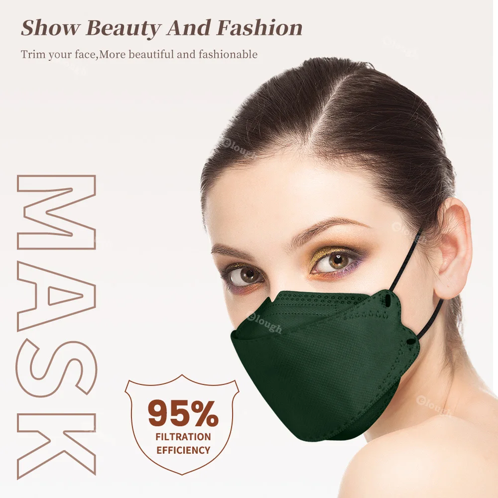 adult mask ffp2 mascarillas kn95 certificadas face Masks fpp2 approved mask korean mouth mask kn 95 mask Morandi color masks