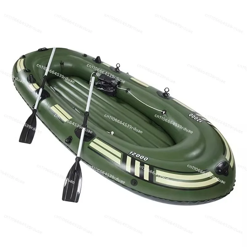 

Kayak Thickened inflatable boat 2 people 3 people Rubber Wear-resistant hovercraft Fishing Fishing Assault
