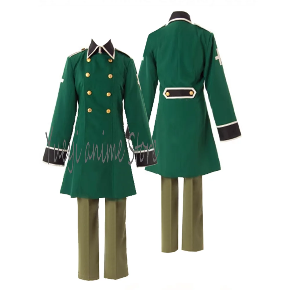 

customized-Hetalia Basch Zwingli Switzerland Military Cosplay Uniform Full Set Anime cos