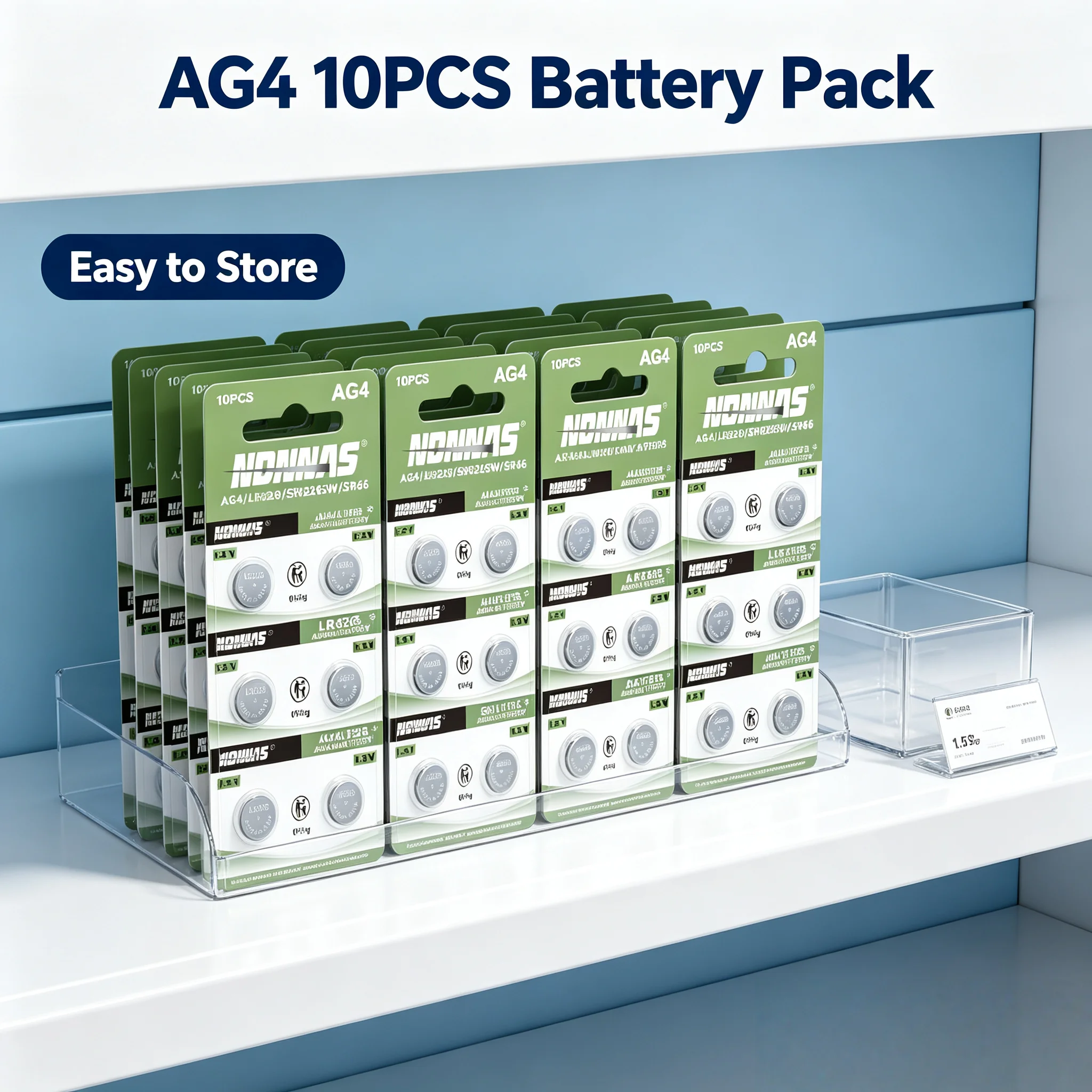 New Brand AG4 LR626 SR626SW 1.5V Alkaline Battery Multi Compatible Stable Output For Quartz Watch Household Control Gadgets