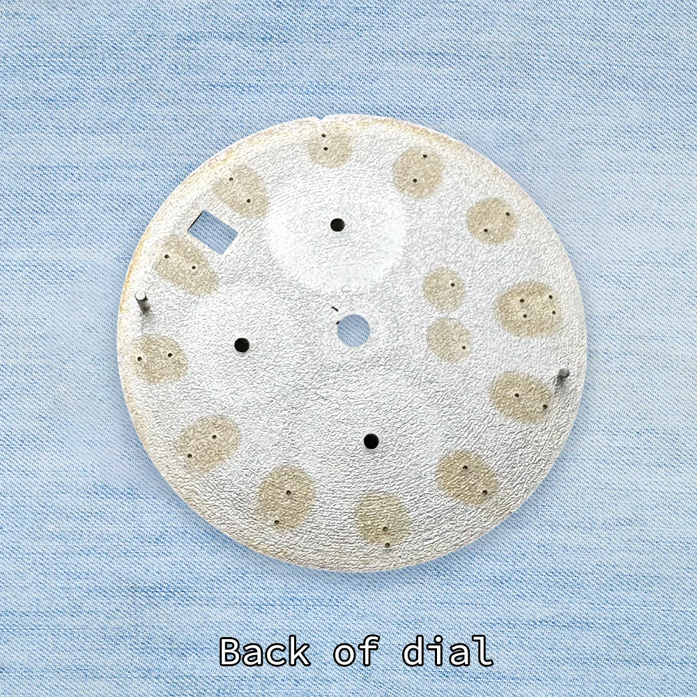 شعار S بقطر 31.8 ملم وقرص أخضر مضيء مناسب لملحقات ساعة تعديل حركة الكوارتز VK63