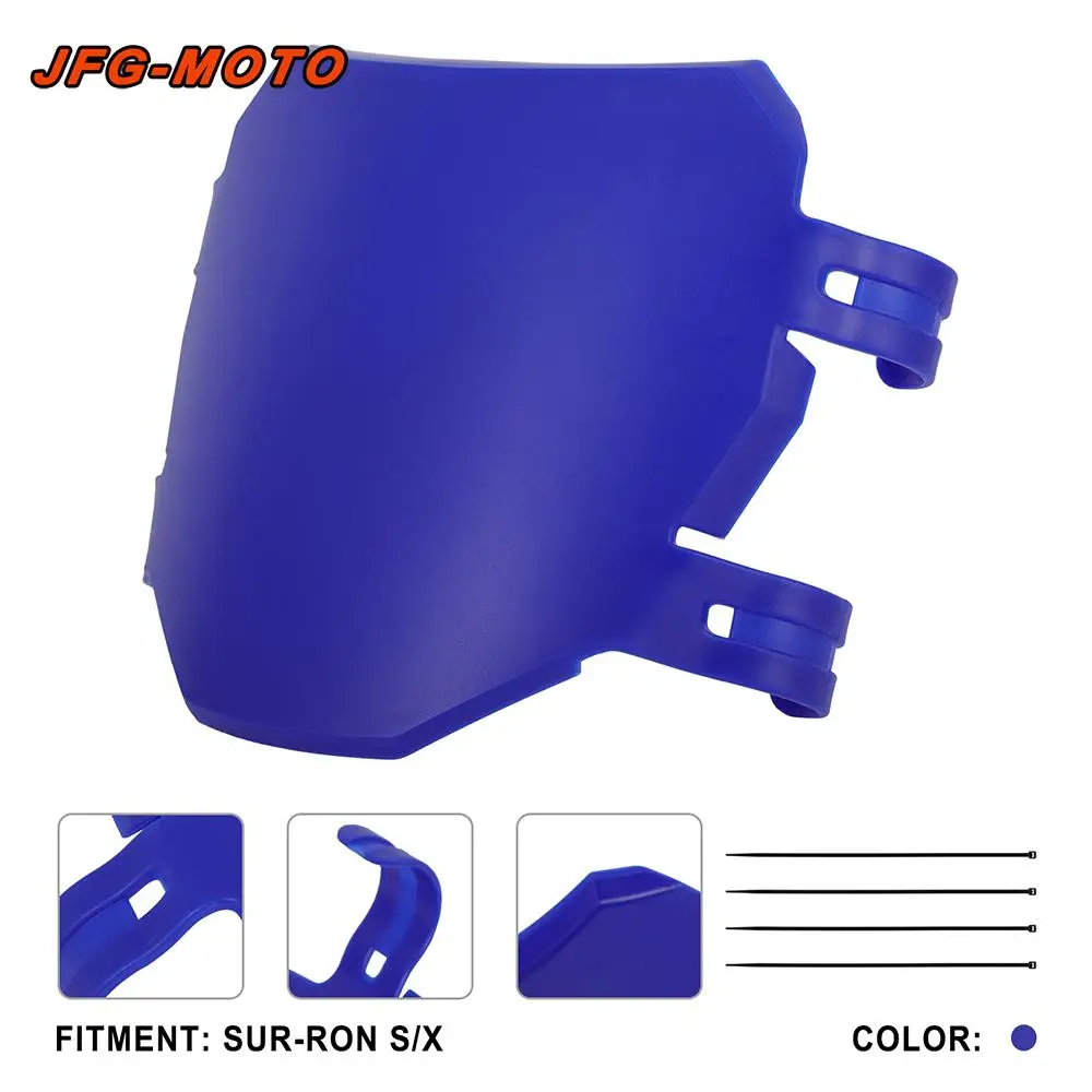 لوحة رقم الترخيص الأمامي لملحقات الدراجة النارية Stark Varg لوحة التسجيل للدراجة الإلكترونية Surron Lightbee S/X Talaria Sting #6