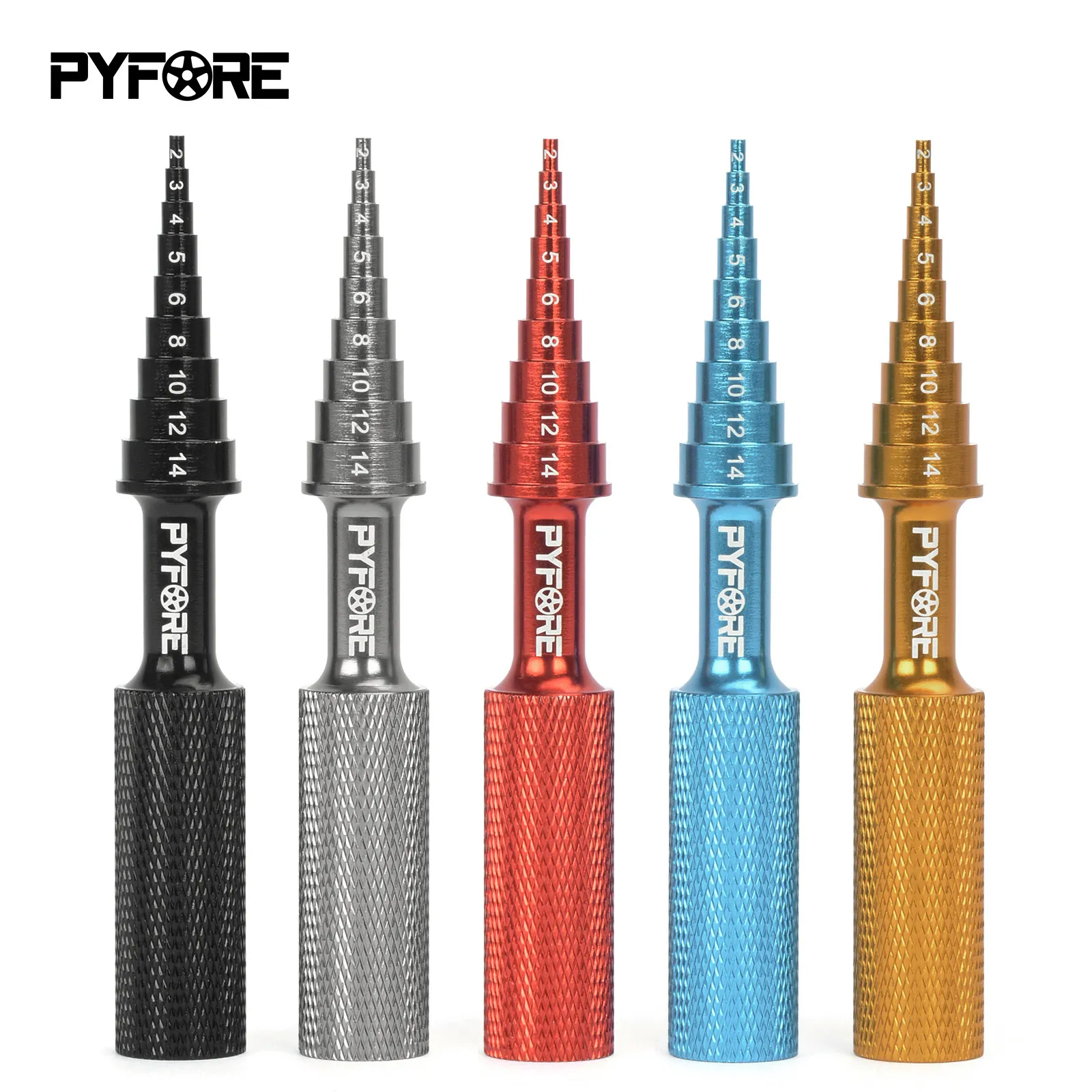 PYFORE Bearing Puller Installer Inner Hole Propulsion Tool Bearing Press Disassembly Tool for RC Model Repair Maintenance Kit